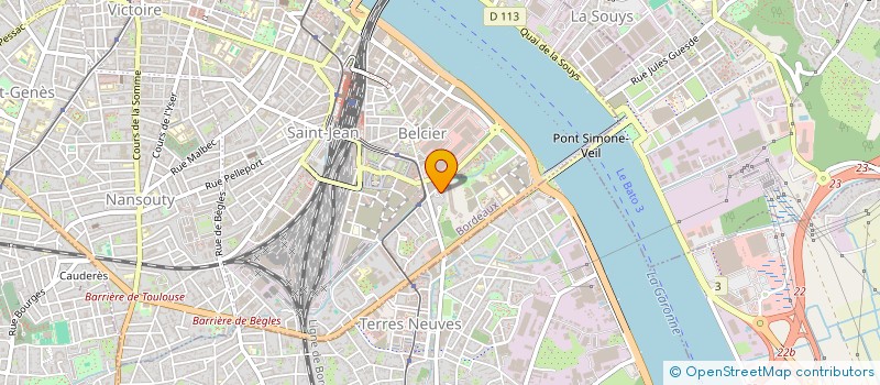 localisation de l'entreprise MONSIEUR REGIS COURTIN  BORDEAUX