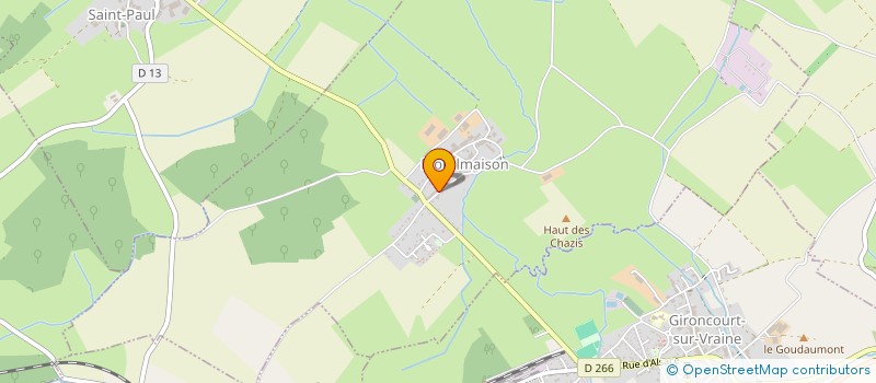 localisation de l'entreprise MONSIEUR REGIS CUNIN  MORELMAISON