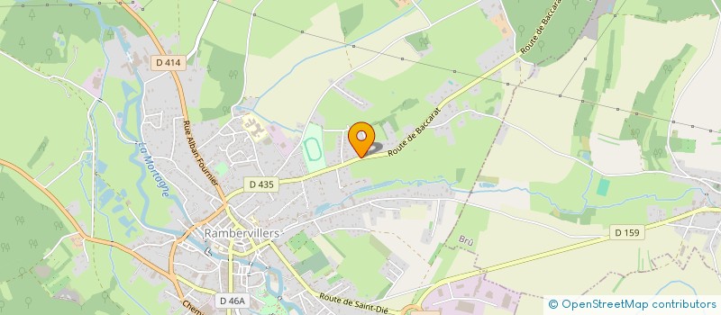 localisation de l'entreprise MONSIEUR REGIS CUNY  DOMPTAIL