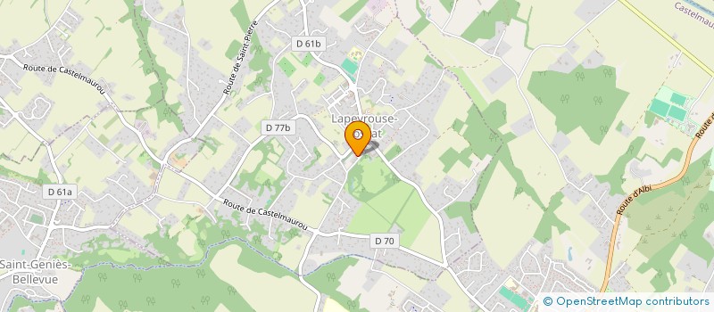 localisation de l'entreprise MONSIEUR REGIS DAGNIAC à CASTELMAUROU