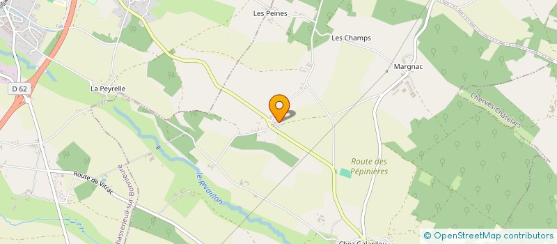 localisation de l'entreprise MONSIEUR REGIS DARDILLAC à VITRAC-SAINT-VINCENT