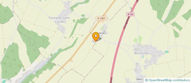 localisation de l'entreprise MONSIEUR REGIS DAVESNE  OROER