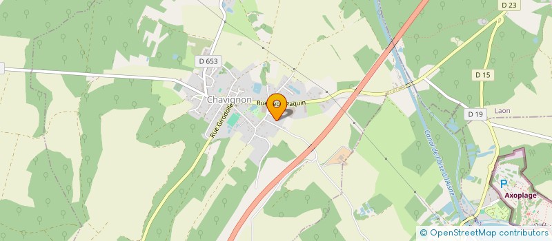 localisation de l'entreprise MONSIEUR REGIS DE BUTTET  ROYAUCOURT ET CHAILVET