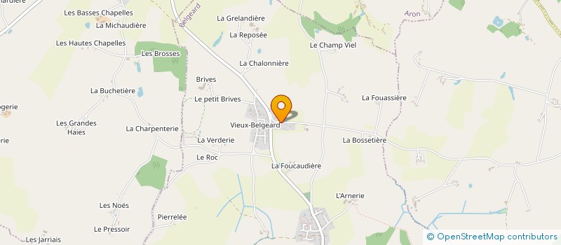 localisation de l'entreprise MONSIEUR REGIS DE FEYDEAU  GRAZAY