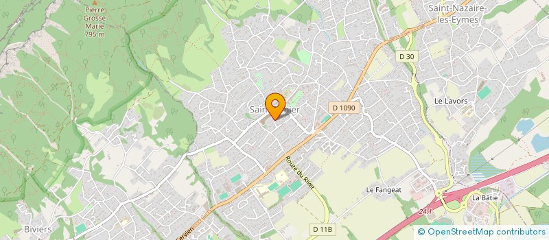 localisation de l'entreprise MONSIEUR REGIS DE POORTERE à SAINT-ISMIER