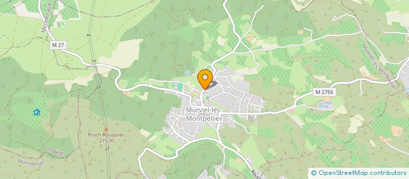 localisation de l'entreprise MONSIEUR REGIS DE SOUSA  MURVIEL-LES-MONTPELLIER