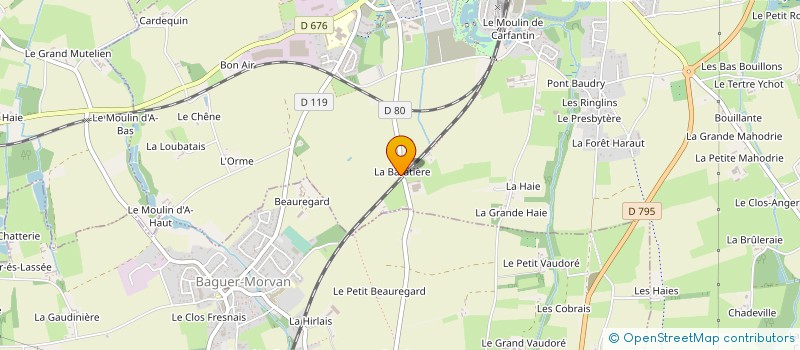 localisation de l'entreprise MONSIEUR REGIS DELAMAIRE à DOL DE BRETAGNE