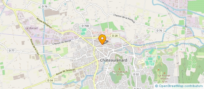 localisation de l'entreprise MONSIEUR REGIS DELAYE à CHATEAURENARD