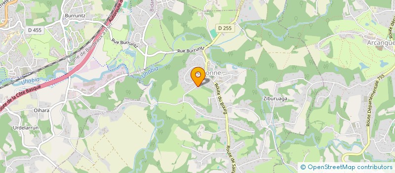 localisation de l'entreprise MONSIEUR REGIS DEMAY  ARBONNE