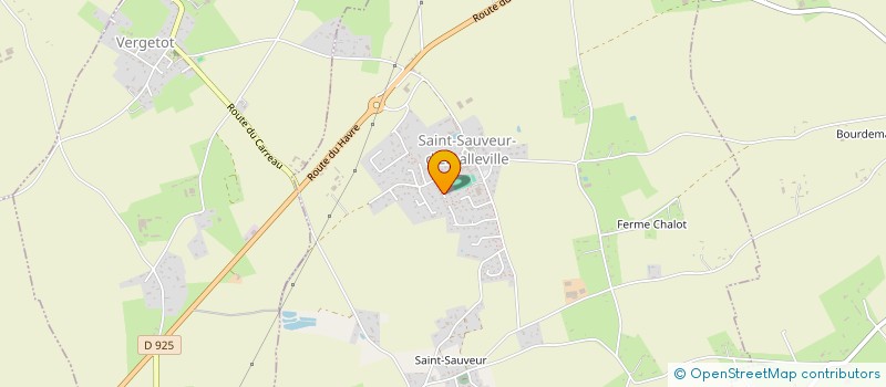 localisation de l'entreprise MONSIEUR REGIS DENEUVE  SAINT-SAUVEUR-D'EMALLEVILLE