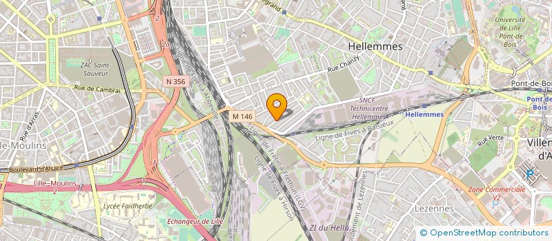 localisation de l'entreprise MONSIEUR REGIS DERVAUX à LILLE
