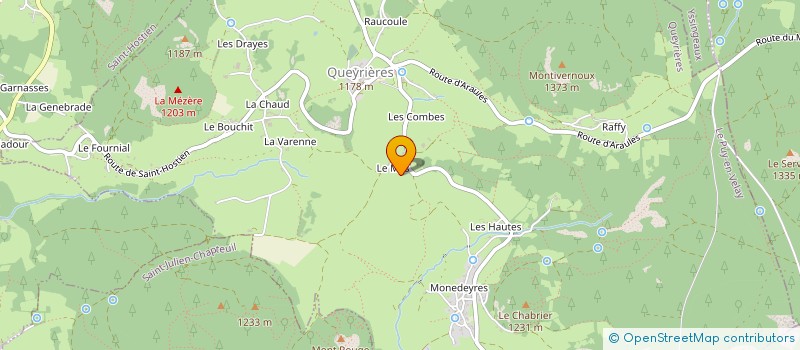 localisation de l'entreprise MONSIEUR REGIS DESHORS à SAINT-ETIENNE-LARDEYROL