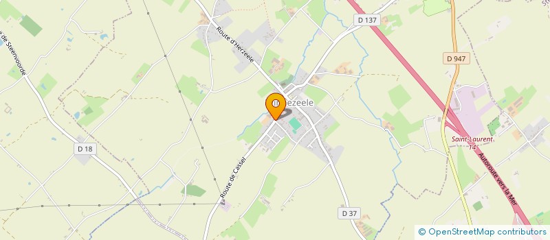 localisation de l'entreprise MONSIEUR REGIS DESMYTTERE  ZUYTPEENE