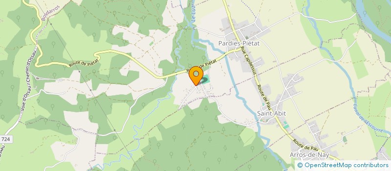 localisation de l'entreprise MONSIEUR REGIS DESREMAUX  PARDIES-PIETAT