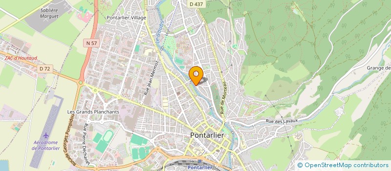 localisation de l'entreprise MONSIEUR REGIS DEYA à PONTARLIER