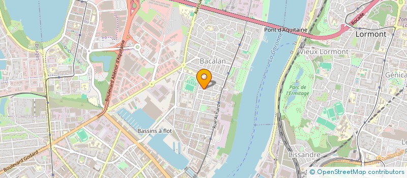 localisation de l'entreprise MONSIEUR REGIS DHAINAUT  BORDEAUX