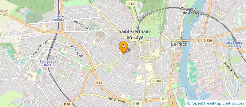 localisation de l'entreprise MONSIEUR REGIS DOIADY à SAINT-GERMAIN-EN-LAYE