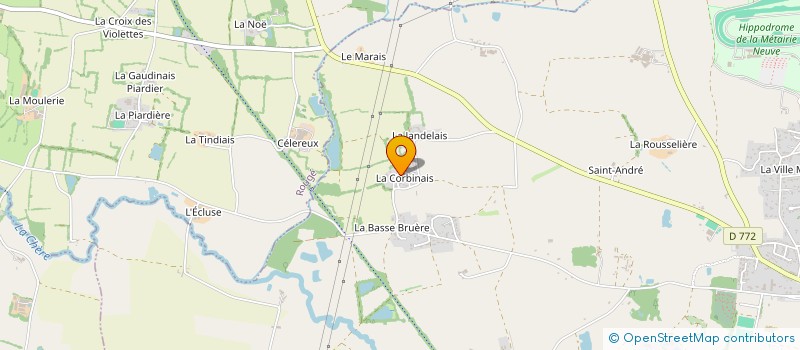 localisation de l'entreprise MONSIEUR REGIS DRIFFORT  CHATEAUBRIANT