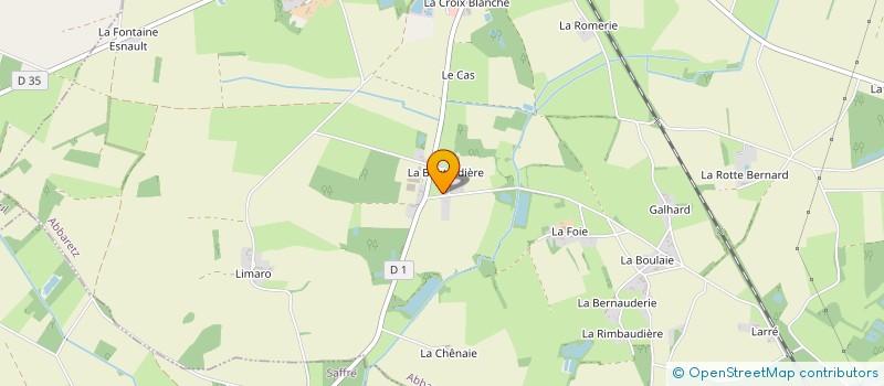 localisation de l'entreprise MONSIEUR REGIS DRONNET  ABBARETZ