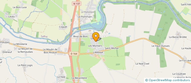 localisation de l'entreprise MONSIEUR REGIS DROUIN à HERIC