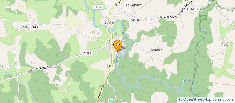 localisation de l'entreprise MONSIEUR REGIS DU BREIL DE PONTBRIAND  CHOMELIX