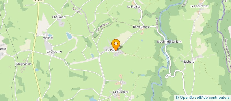 localisation de l'entreprise MONSIEUR REGIS DUGAT  ROUGNAT