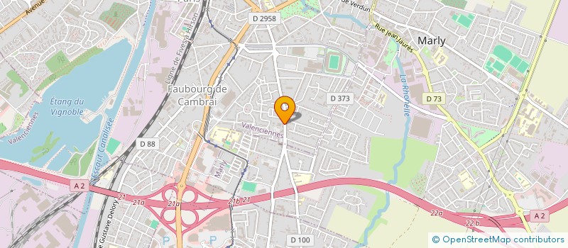 localisation de l'entreprise MONSIEUR REGIS DUPIRE à VALENCIENNES