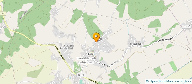 localisation de l'entreprise MONSIEUR REGIS DUPORT à SAINT-MARCEL-BEL-ACCUEIL