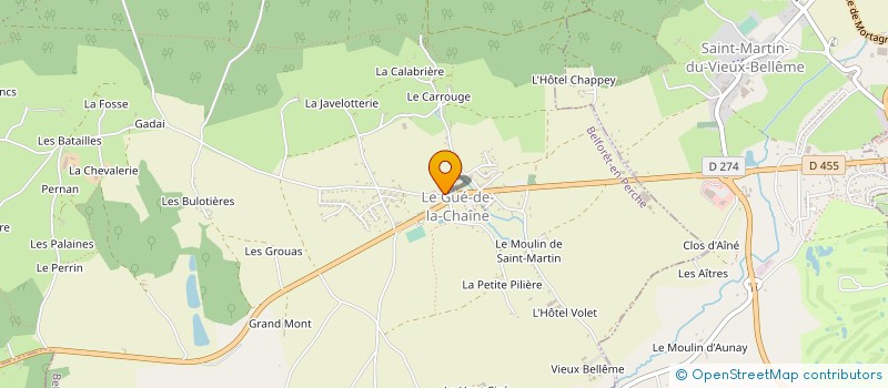 localisation de l'entreprise MONSIEUR REGIS DUTERTRE à BELFORET-EN-PERCHE