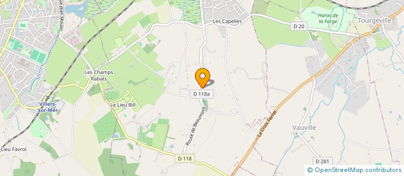 localisation de l'entreprise MONSIEUR REGIS DUVAL  BLONVILLE-SUR-MER