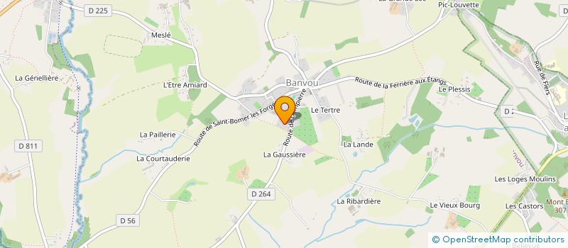 localisation de l'entreprise MONSIEUR REGIS DUVAL à BANVOU