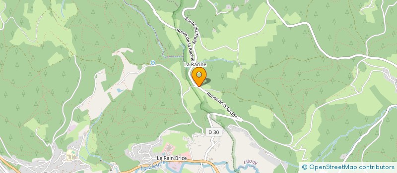 localisation de l'entreprise MONSIEUR REGIS DUVAL  LIEZEY