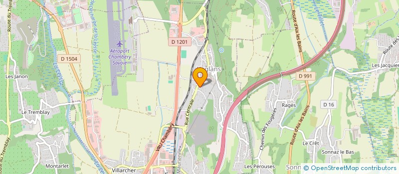 localisation de l'entreprise MONSIEUR REGIS EUGENE  VOGLANS