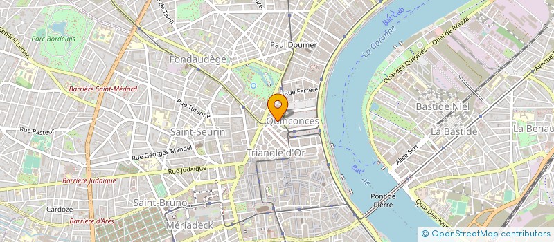 localisation de l'entreprise MONSIEUR REGIS FABRE à BORDEAUX