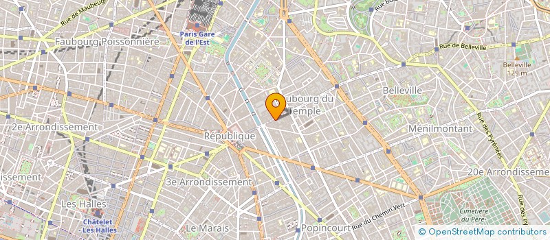 localisation de l'entreprise MONSIEUR REGIS FALLER  PARIS