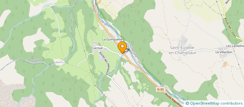 localisation de l'entreprise MONSIEUR REGIS FAURE  LE NOYER