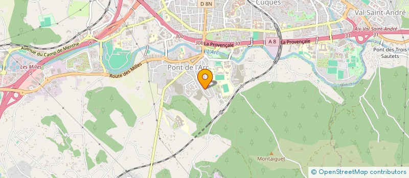 localisation de l'entreprise MONSIEUR REGIS FECCI à AIX-EN-PROVENCE