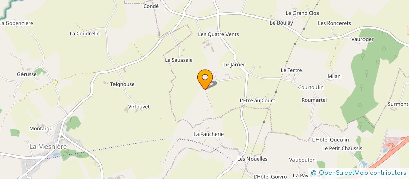 localisation de l'entreprise MONSIEUR REGIS FERMY à SAINT-OUEN-DE-SECHEROUVRE
