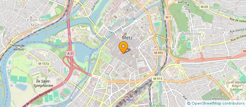 localisation de l'entreprise MONSIEUR REGIS FLANDRIN-THONIEL  METZ