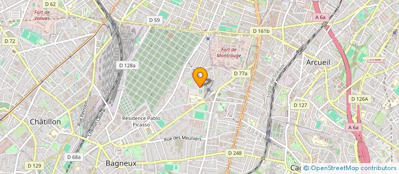 localisation de l'entreprise MONSIEUR REGIS FORBIN  PETIT-BOURG