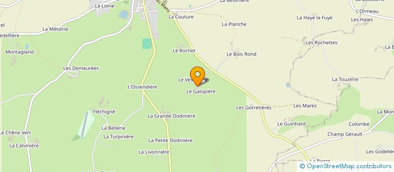 localisation de l'entreprise MONSIEUR REGIS FORET à COURCITE