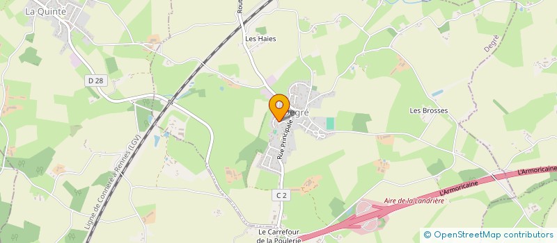 localisation de l'entreprise MONSIEUR REGIS FRESNEAU à CHAUFOUR-NOTRE-DAME