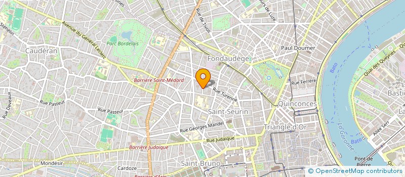localisation de l'entreprise MONSIEUR REGIS FURET à BORDEAUX