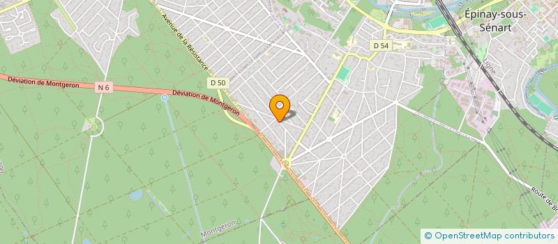 localisation de l'entreprise MONSIEUR REGIS GABARRET à BOUSSY ST ANTOINE