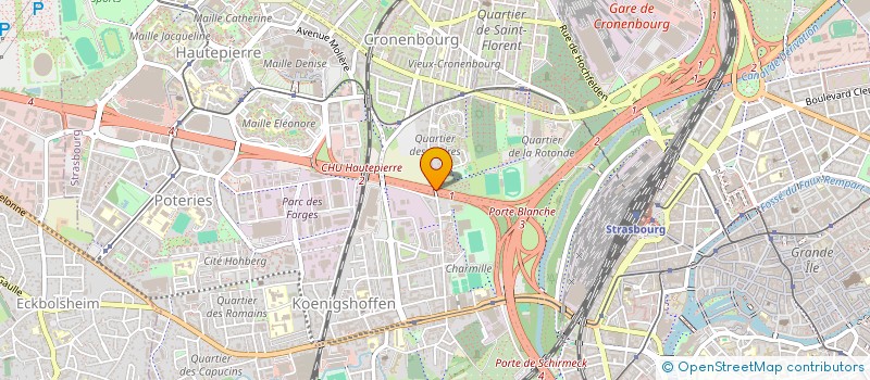 localisation de l'entreprise MONSIEUR REGIS GANTZER à STRASBOURG