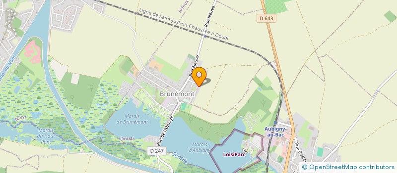 localisation de l'entreprise MONSIEUR REGIS GAPIK  AUBIGNY-AU-BAC