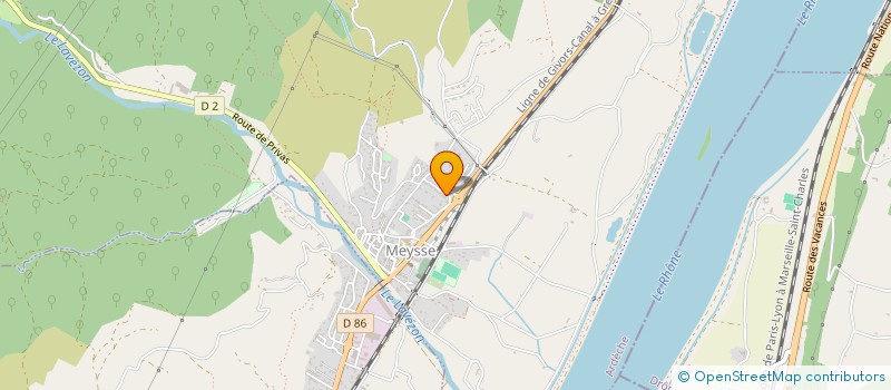 localisation de l'entreprise MONSIEUR REGIS GARAYT  MEYSSE