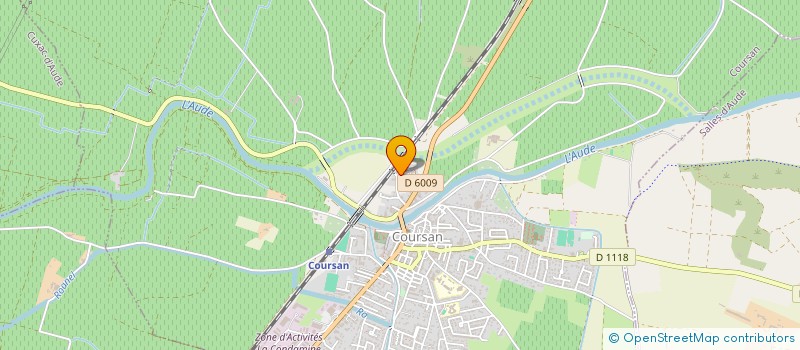 localisation de l'entreprise MONSIEUR REGIS GARCIA  COURSAN