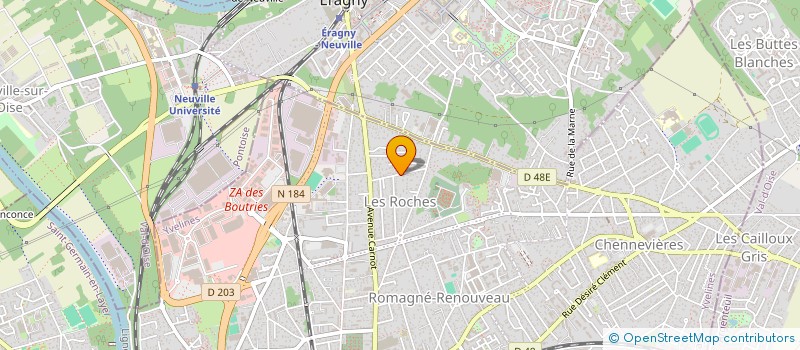 localisation de l'entreprise MONSIEUR REGIS GARNAUD  CONFLANS-SAINTE-HONORINE