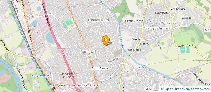 localisation de l'entreprise MONSIEUR REGIS GARRIGOU à AUCAMVILLE